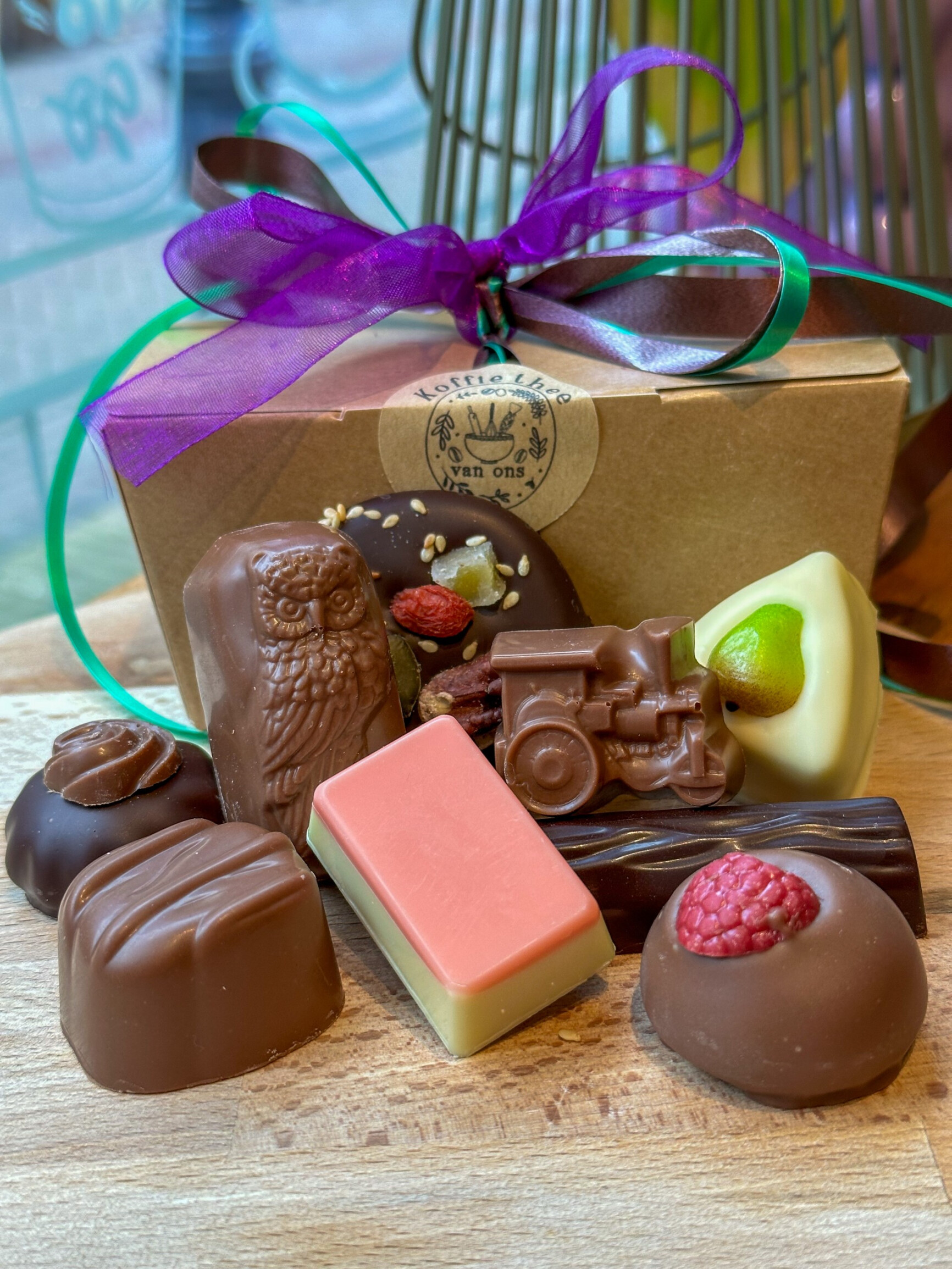 Doosje heerlijke bonbons van Albert